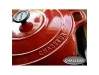 LivingStyles Chasseur Cast Iron Round French Oven, 20cm, Inferno Red offer