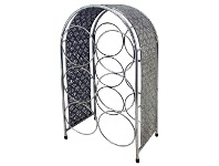 LivingStyles Audel Cut Out Metal Wine Rack offer