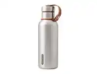LivingStyles Black + Blum Stainless Steel Insulated Water Bottle, 500ml, Orange offer