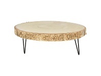 LivingStyles Oslo Wooden Round Trivet, Large offer