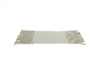LivingStyles Lovie Hand Woven Cotton Macrame Table Runner offer