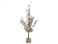 The Party People Shop Christmas Table Tree - 45 cm Gold & Clear Beaded offer