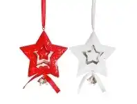 The Party People Shop Christmas Ornament - Star, Assorted offer