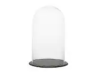 LivingStyles Milla Glass Cloche with Slate Base, Large offer