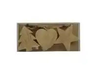 Christmas Ornament - Heart, Tree, Star
