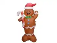 The Party People Shop Christmas Inflatables - Gingerbread Man 150 cm offer