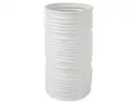 LivingStyles Matisse Ceramic Vase, Large, White offer