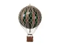 LivingStyles Royal Aero Hot Air Balloon Model, Green / Gold offer