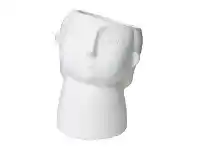 LivingStyles Emile Cement Statue Vase, Large offer