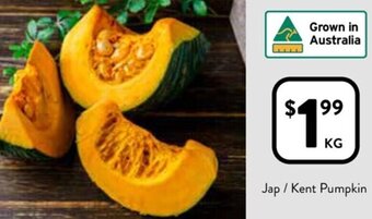 Foodworks Jap / Kent Pumpkin offer
