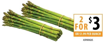 Supabarn Asparagus offer