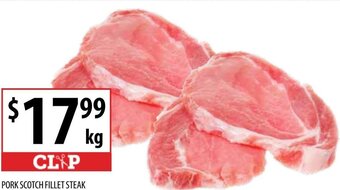 Supabarn Pork Scotch Fillet Steak offer