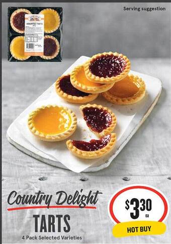 IGA Country delight tarts offer