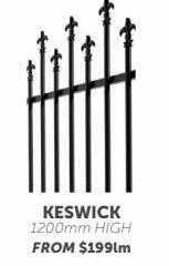 Keswick 1200mm high