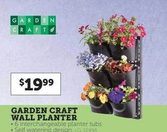 Stratco Garden craft wall planter offer
