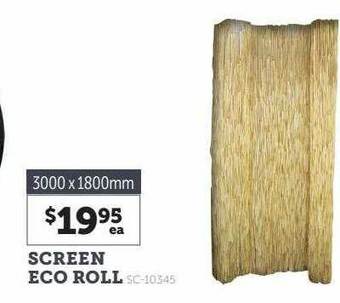 Stratco Screen eco roll offer