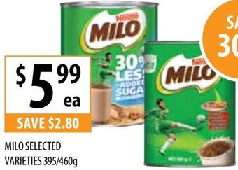 Milo Selected Varieties 395/460g