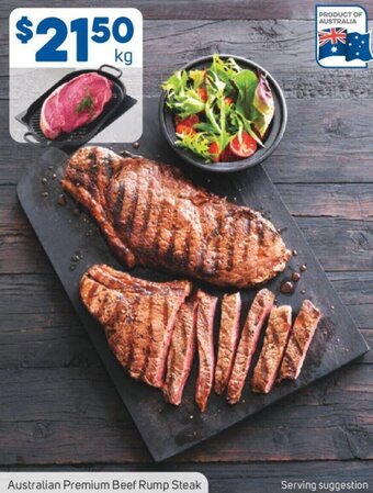 Foodland Australian Premium Beef Rump Steak offer
