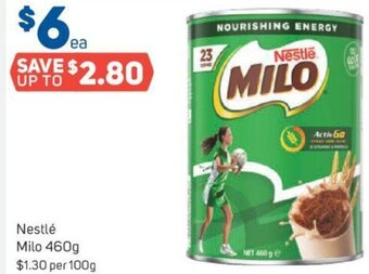 Foodland Nestlé Milo 460g offer