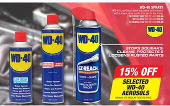 Autobarn Wd-40 sprays offer
