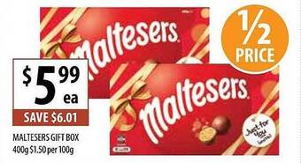 Supabarn Maltesers gift box offer