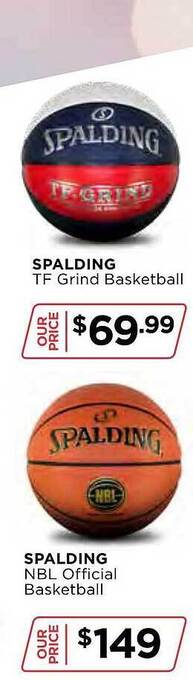 Sportspower Spalding nbl official basketball offer