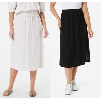 Linen skirt kmart sale