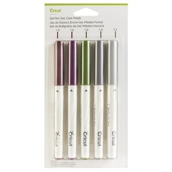 Officeworks Cricut gel pen 1.0 dark petal 5 pack pens offer