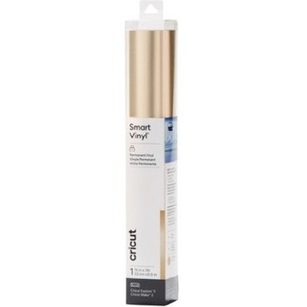 Officeworks Cricut smart vinyl permanent 13x36" - metallic champagne offer