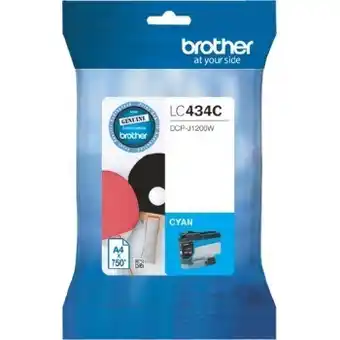 Officeworks Brother lc434 ink - cyan offer