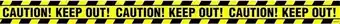 Lombard Caution keep out party tape 6 meter x 7cm ea offer