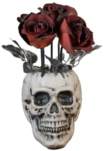 Skull vase animated 35cm ea limited stock