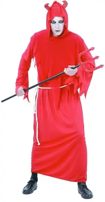 Costume devil robe adult large ea