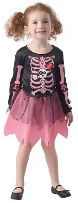 Lombard Costume skeleton pink candy toddler ea offer