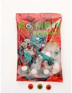 Candy zombie gummy eye balls 300g ea