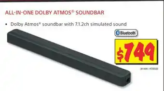 JB Hi-Fi All-in-One Dolby Atmos Soundbar offer