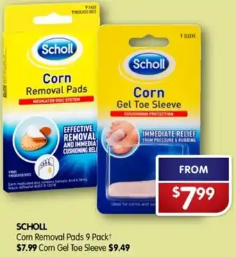 Alliance Pharmacy Scholl Corn Removal Pads 9 Pack offer