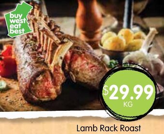 Spudshed Lamb Rack Roast offer