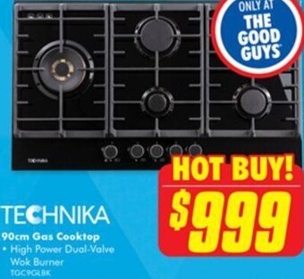 The Good Guys 90cm Gas Cooktop offer
