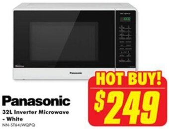The Good Guys 32L Inverter Microwave - White offer