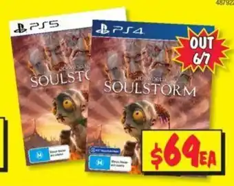 JB Hi-Fi Ps4/Ps5 Soulstorm offer