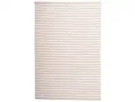 LivingStyles Natura Natalie 200x290cm Hand Woven Wool Rug - Limestone offer