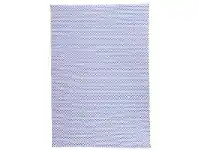 LivingStyles Natura Natalie 200x290cm Hand Woven Wool Rug - Cobalt offer