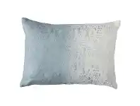 LivingStyles Lazzaro Feather Filled Textured Cotton Lumbar Cushion offer