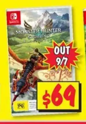 JB Hi-Fi Nintendo Switch Monster Hunter Stories offer