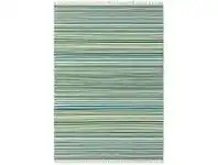 Scion Symmetry Hand Woven Designer Wool Rug, 240x170cm, Kingfisher