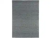 Marled Hand Tufted Wool Rug, 350x450cm, Coal