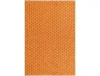 LivingStyles Kathmandu Odella Hand Made 200x290cm Cotton Rug - Orange offer