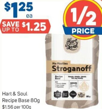 Foodland Hart & Soul Recipe Base 80g offer