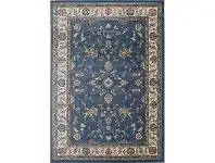 LivingStyles Gold Kiraz Turkish Made Oriental Rug, 200x290cm, Blue offer